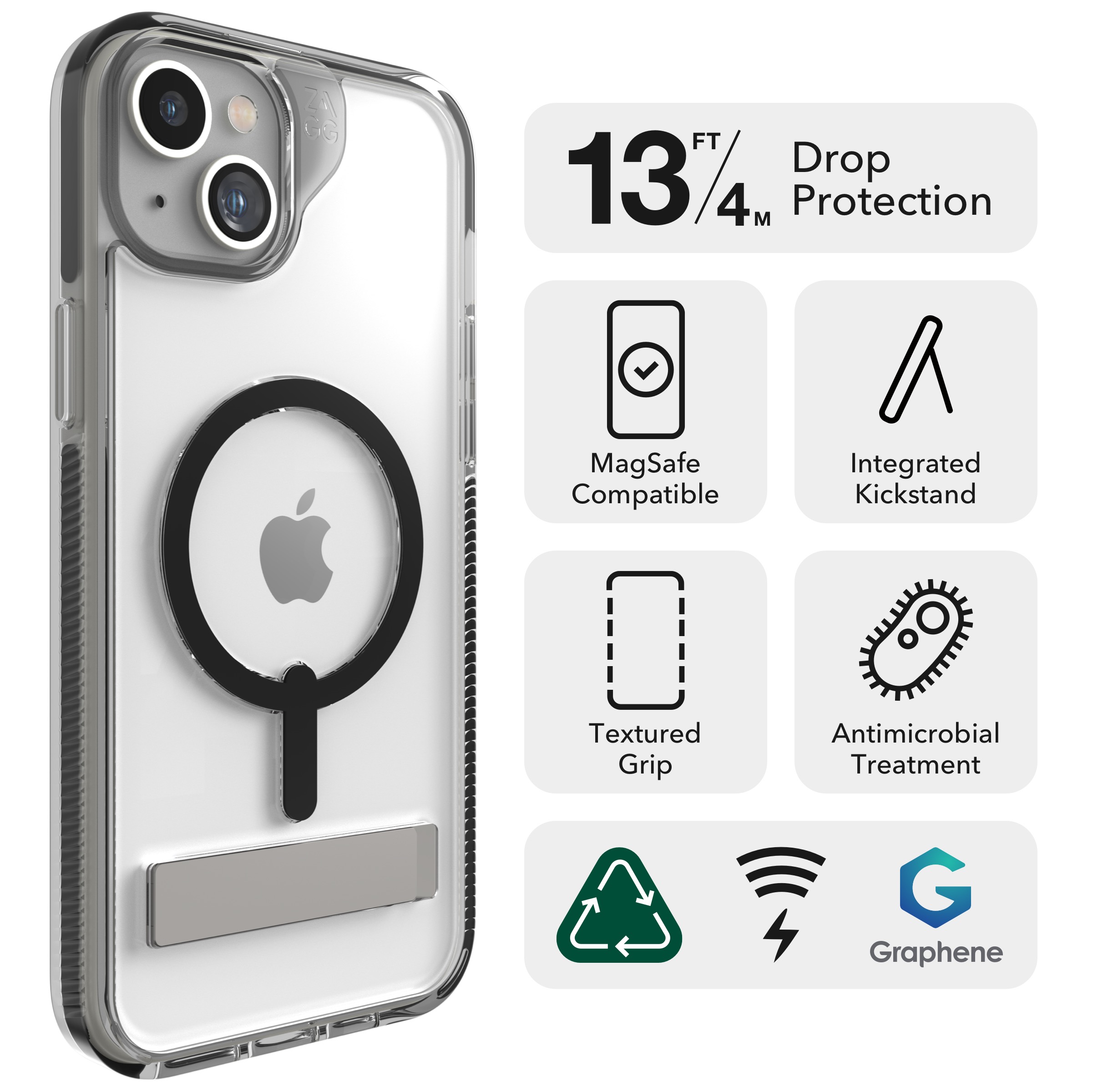 Santa Cruz Snap for MagSafe with Stand Apple iPhone 15 Plus/iPhone